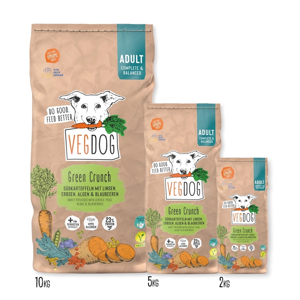 VEGDOG Green Crunch 2 kg/5 kg/10 kg